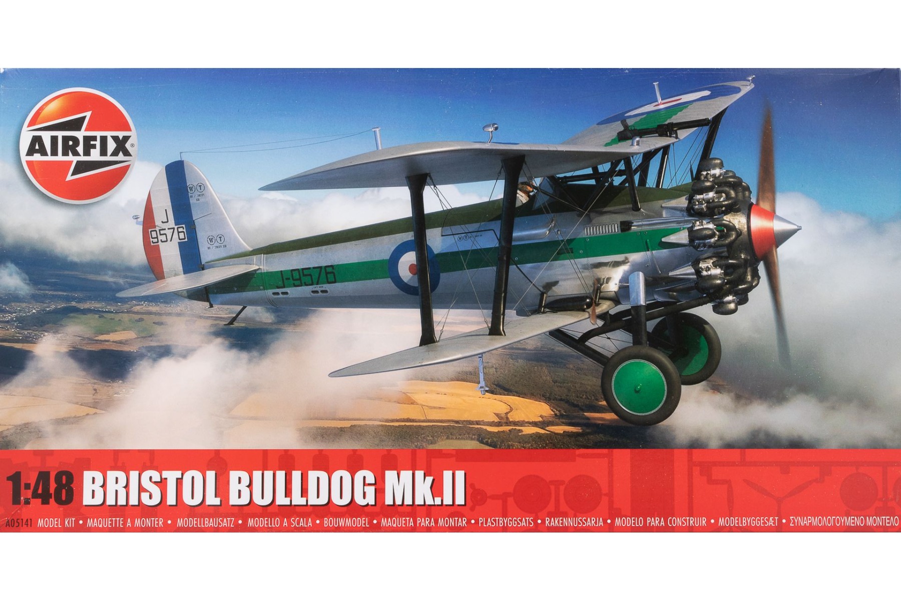 Airfix A05141 Bristol Bulldog Mk.II, model kit