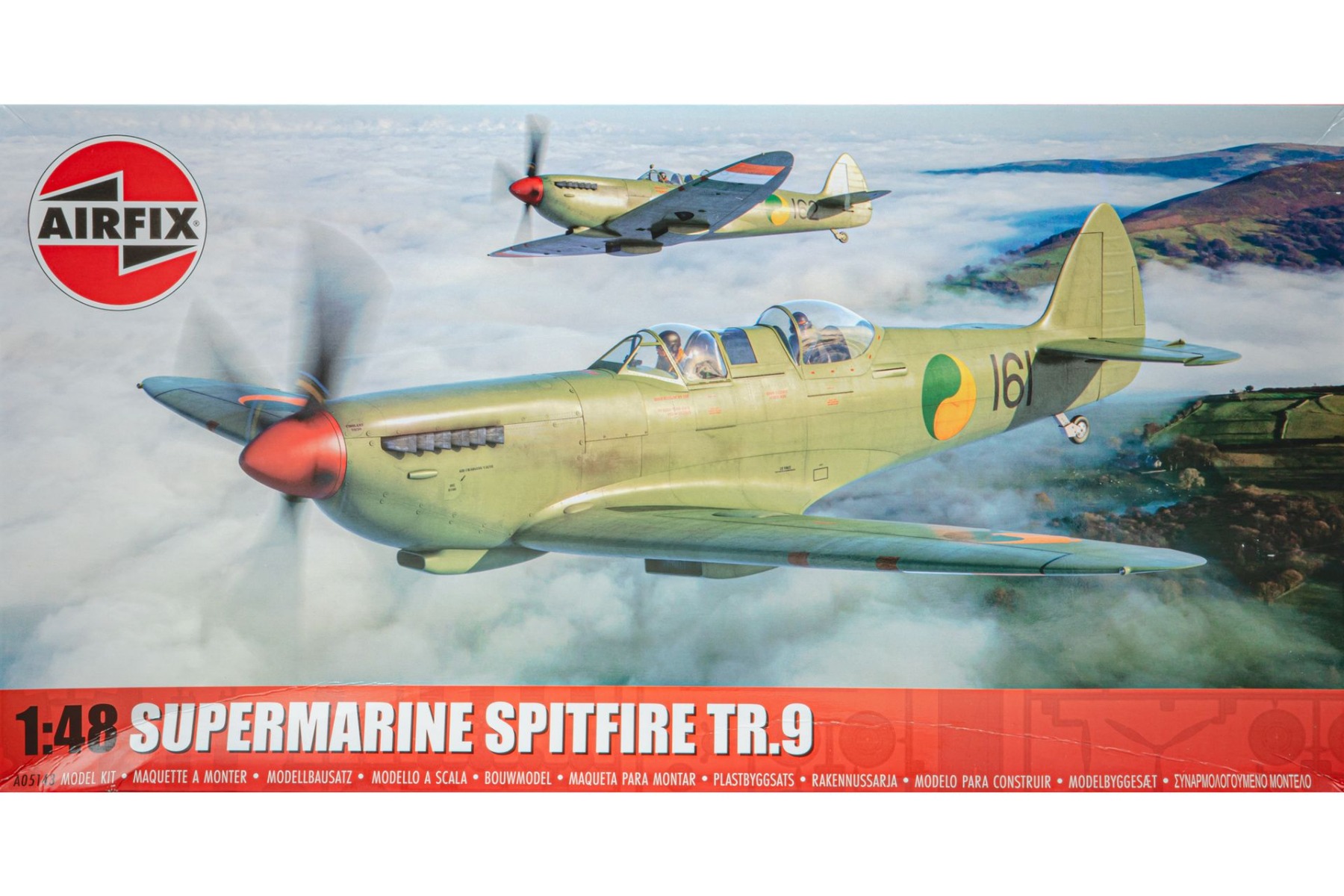 Airfix 05143 Supermarine Spitfire Tr.9, model kit