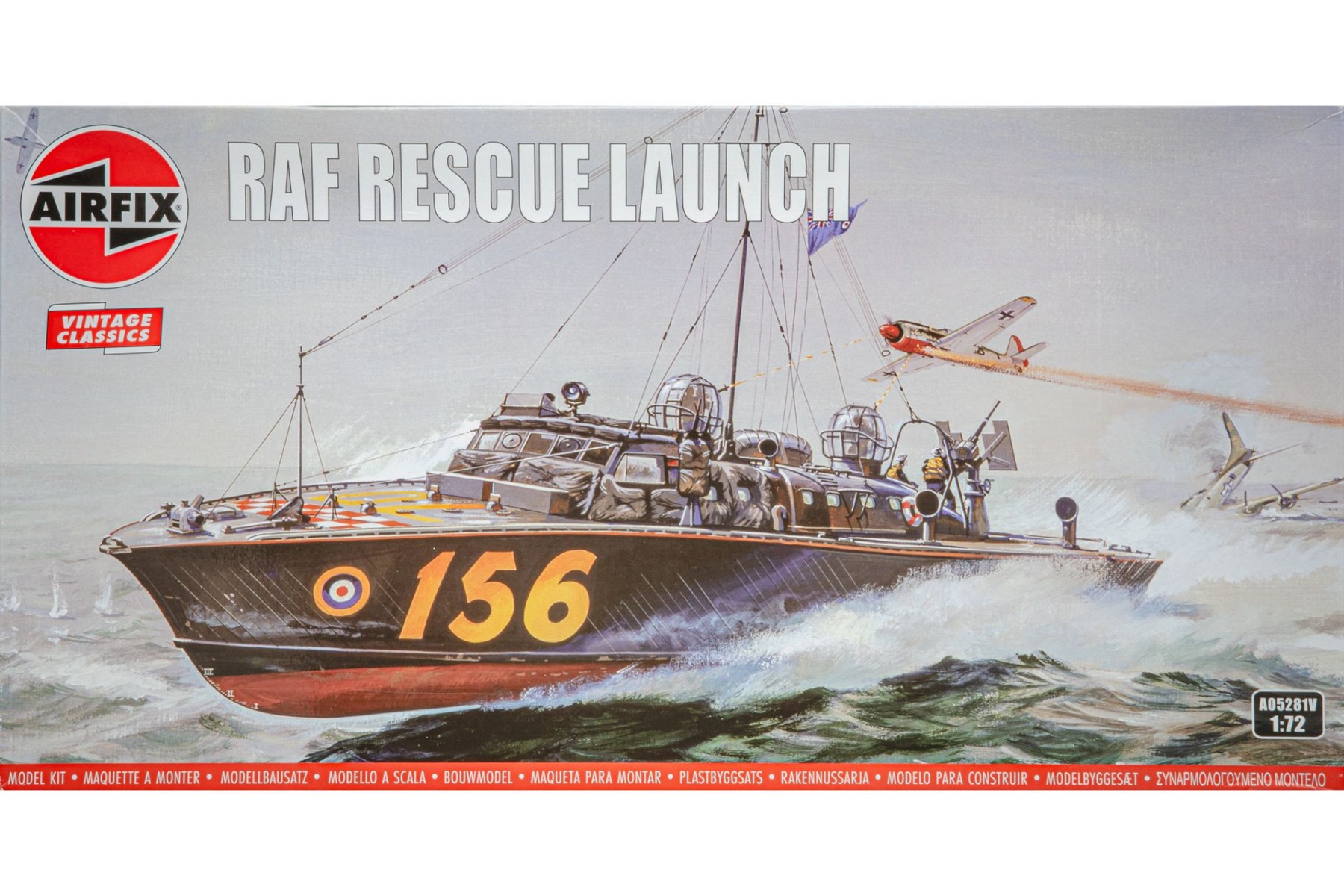 Airfix A05281V RAF Rescue Launch, Vintage Classics, model kit