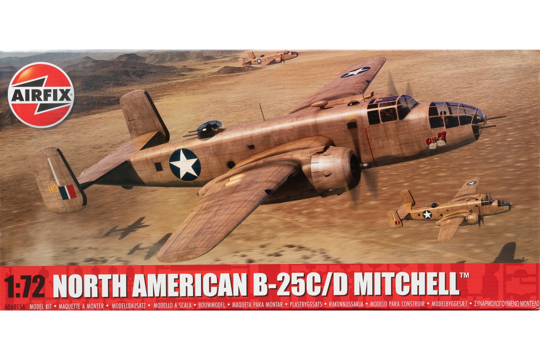 Airfix A06015A North American B-25C/D Mitchell, model kit