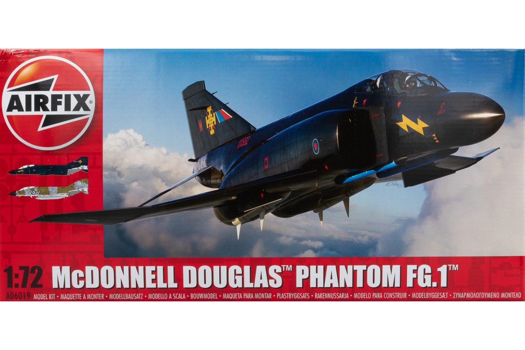 Airfix A06019  McDonnell Douglas Phantom FG.1, model kit