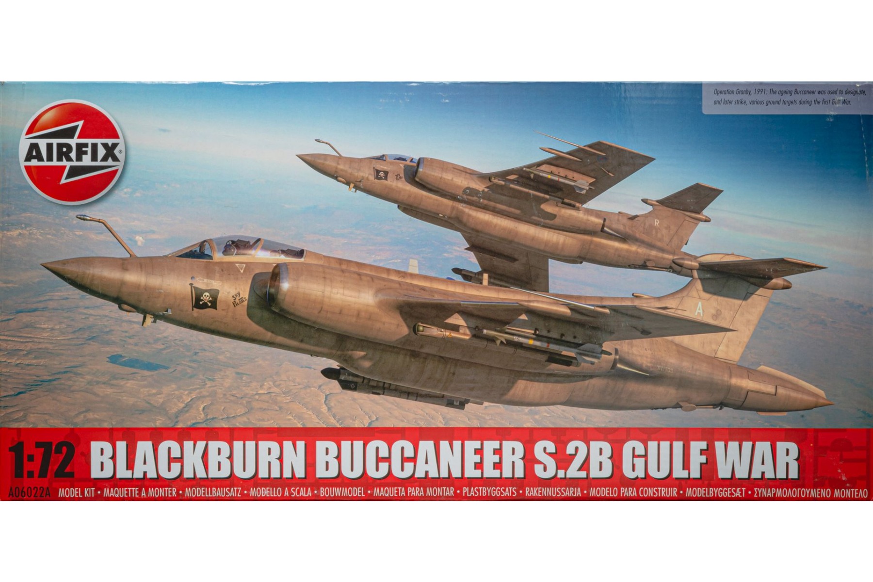 Airfix A06022A Blackburn Buccaneer S.2B, Gulf War, model kit