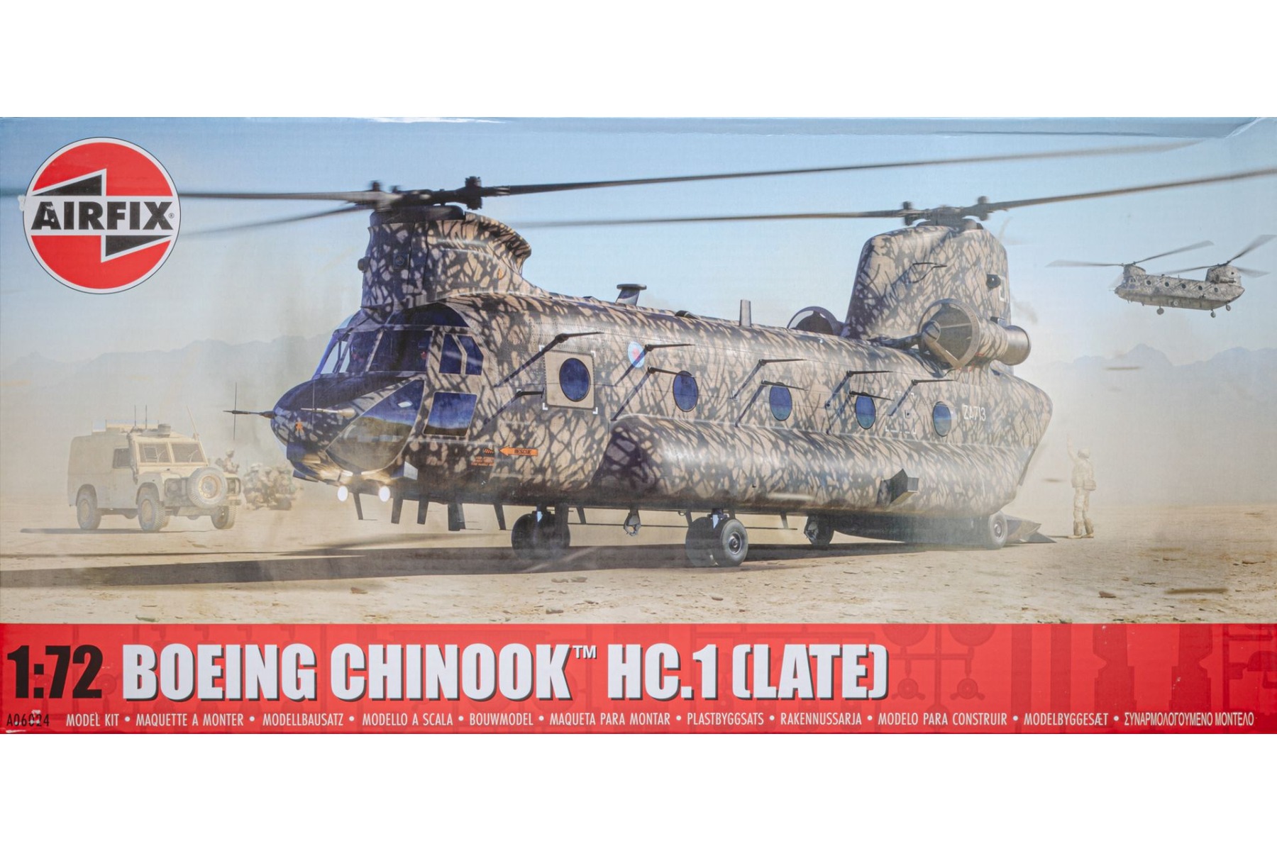 Airfix A06024 Boeing Chinook HC.1 (Late), model kit