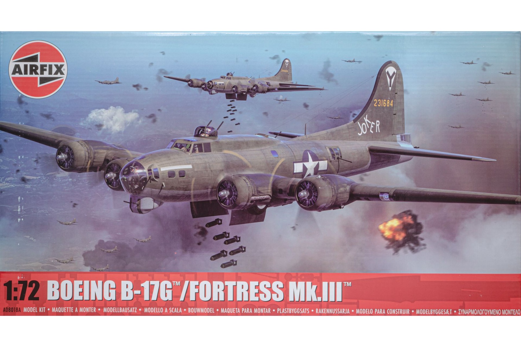 Airfix A08018A Boeing B-17G /Fortress Mk.III, model kit