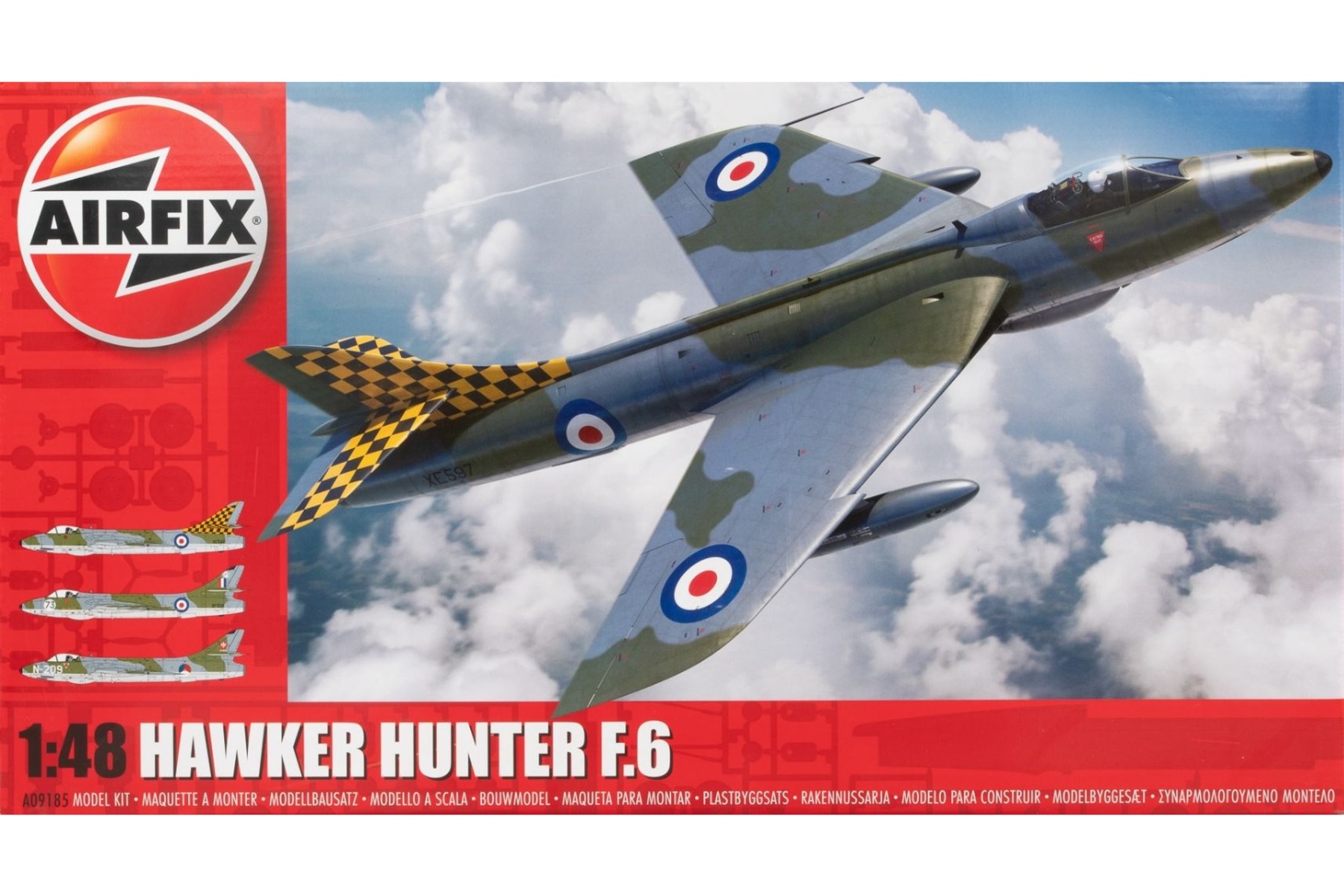 Airfix A09185 Hawker Hunter F.6, model kit