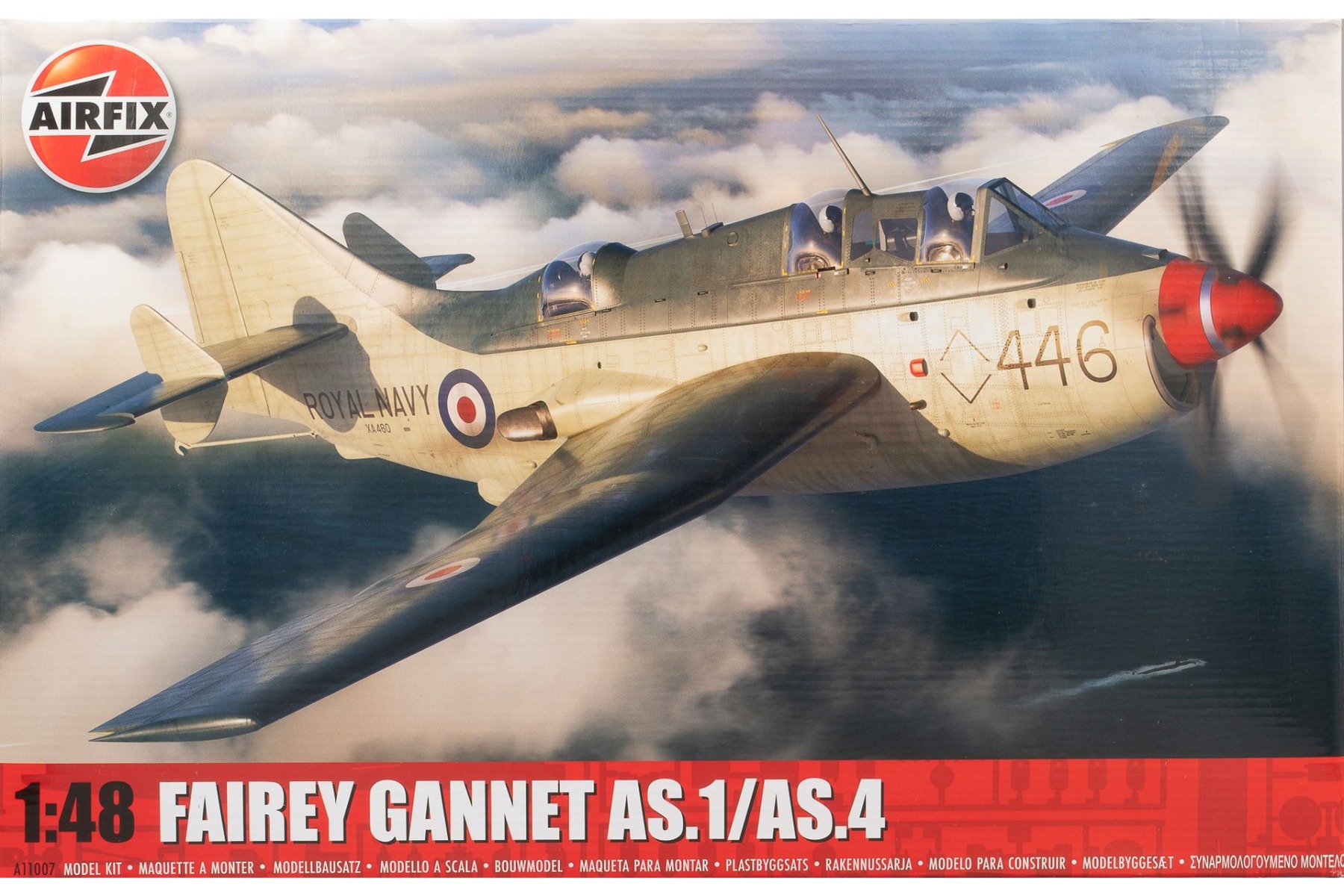 Airfix A11007 Fairey Gannet AS.1/AS.4, model kit