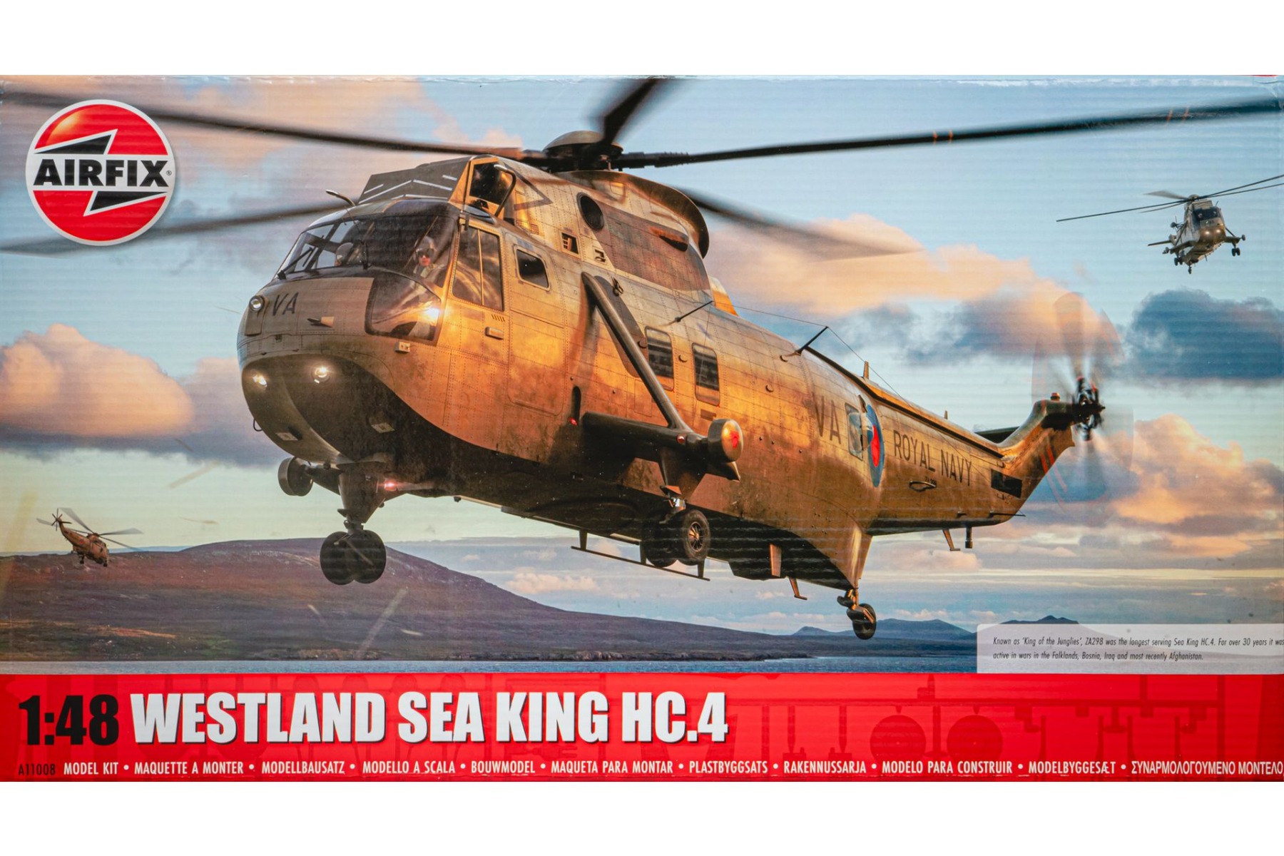 Airfix A11008 Westland Sea King HC.4, model kit
