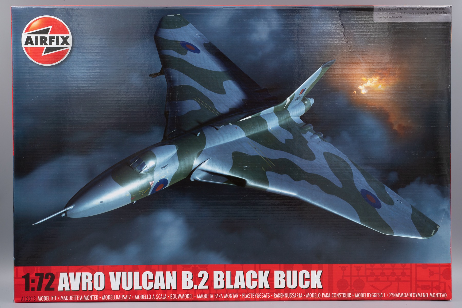 Airfix A12013 Avro Vulcan B.2 Black Buck, model kit