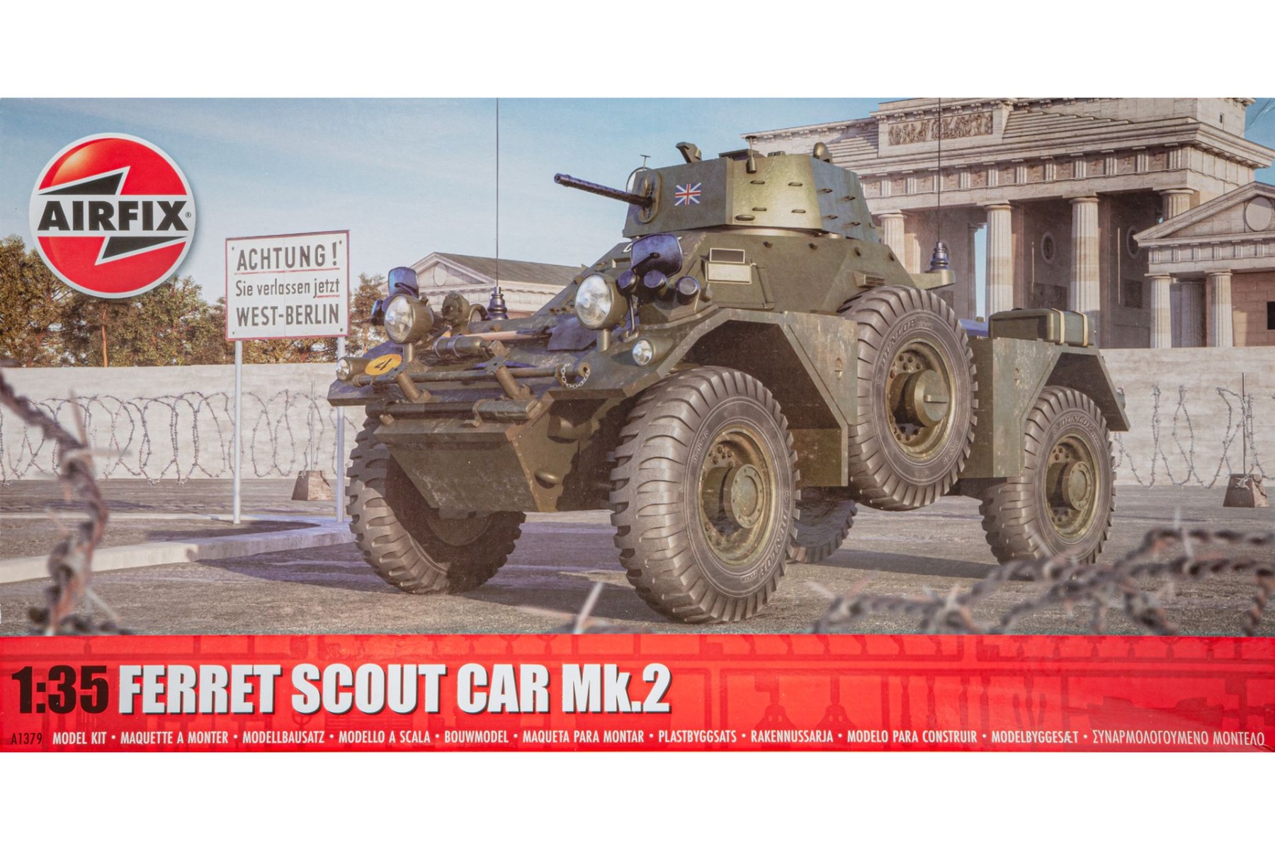A1379 Ferret Scout Car Mk.2, model kit