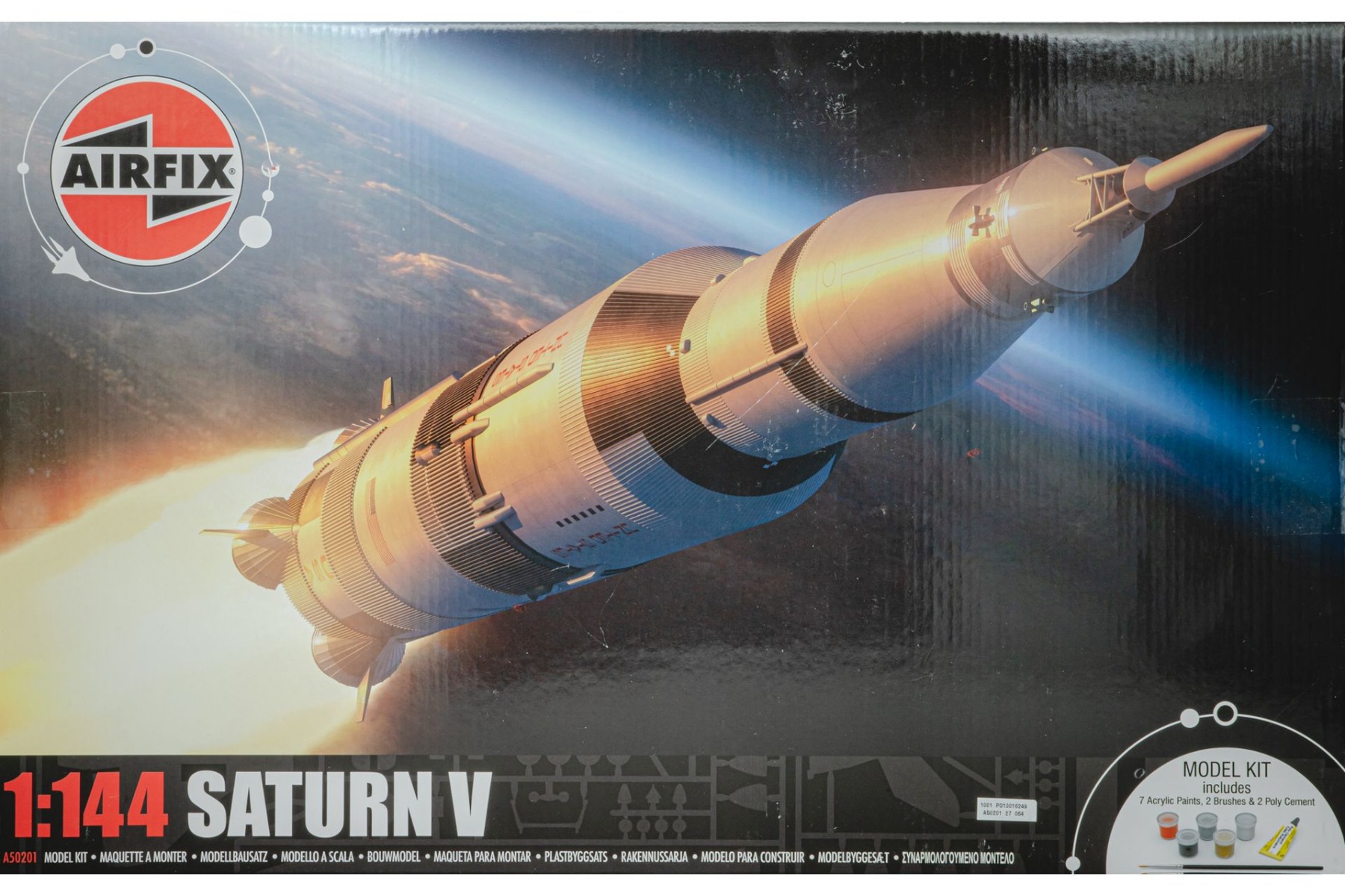 Airfix A50201 Saturn V, model kit gift set