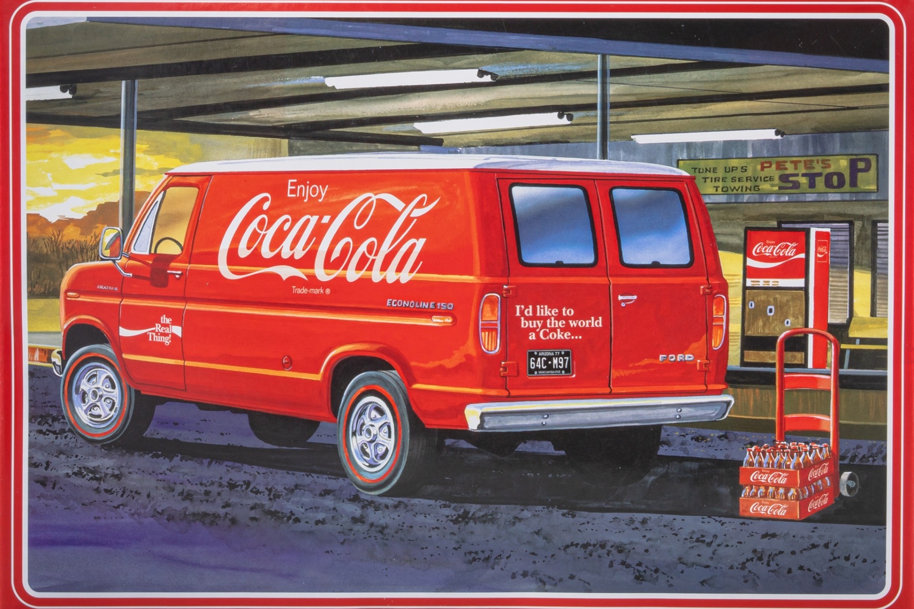 AMT1173M/12  Ford Econoline Delivery Van, 