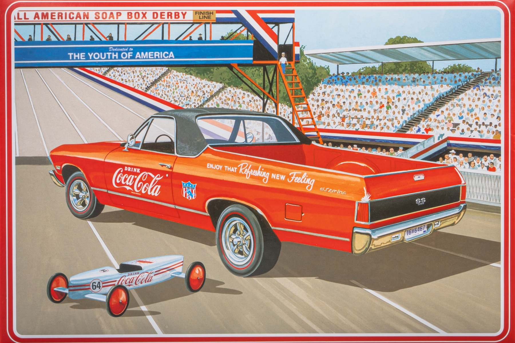 AMT1362/12 Chevy El Camino SS, 1968 