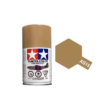 Tamiya TA86515 AS-15 Tan(USAF) paint 100ml spray