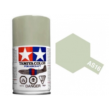Tamiya TA86516 AS-16 Light Gray(USAF) paint 100ml spray