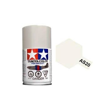 Tamiya TA86520 AS-20 Insignia White(US Navy) paint 100ml spray