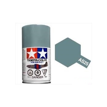 Tamiya TA86525 AS-25 Dark Ghost Grey paint 100ml spray