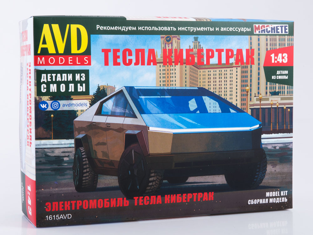 1615AVD Tesla Cybertruck, model kit