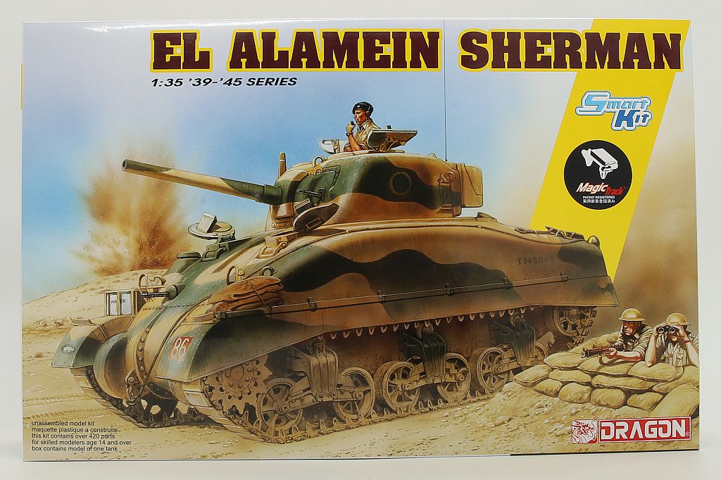 Dragon DRA06617 SHERMAN tank, EL ALAMEIN