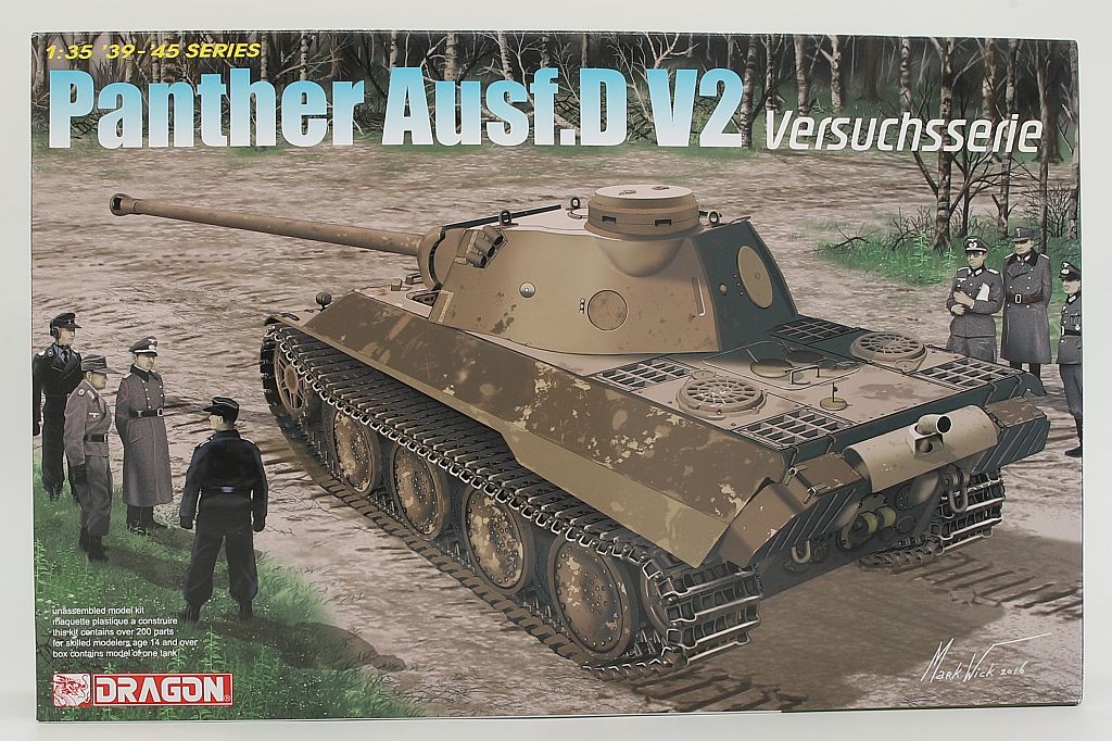 Dragon DRA06830 Panther Ausf.D V2 Versuchsserie - Smart Kit