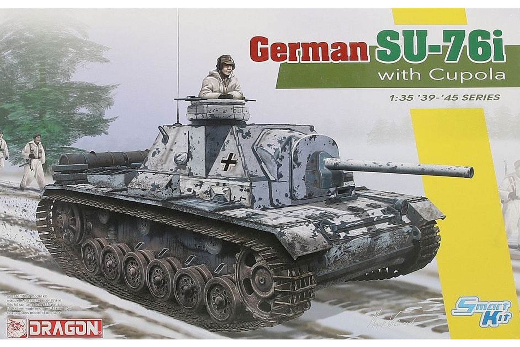 Dragon DRA06856 German SU-76i with Cupola