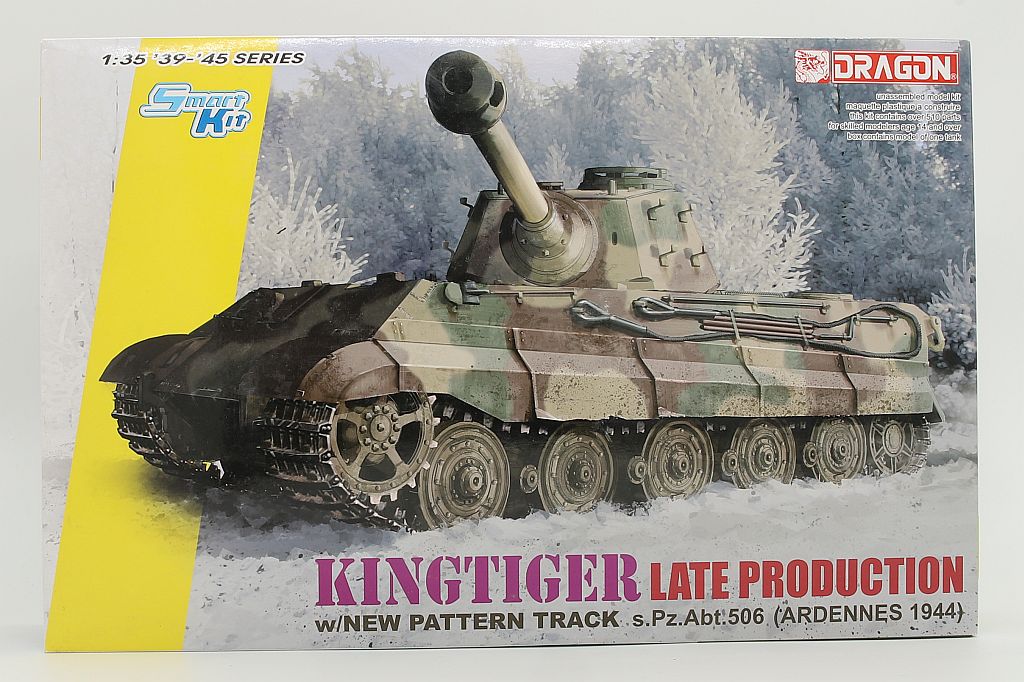 Dragon DRA06900 Kingtiger Late Production w/New Pattern Track s.Pz.Abt.506 Ardennes 1944