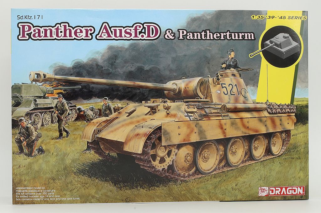 Dragon DRA06940 Sd.Kfz.171 Panther Ausf.D & Pantherturm