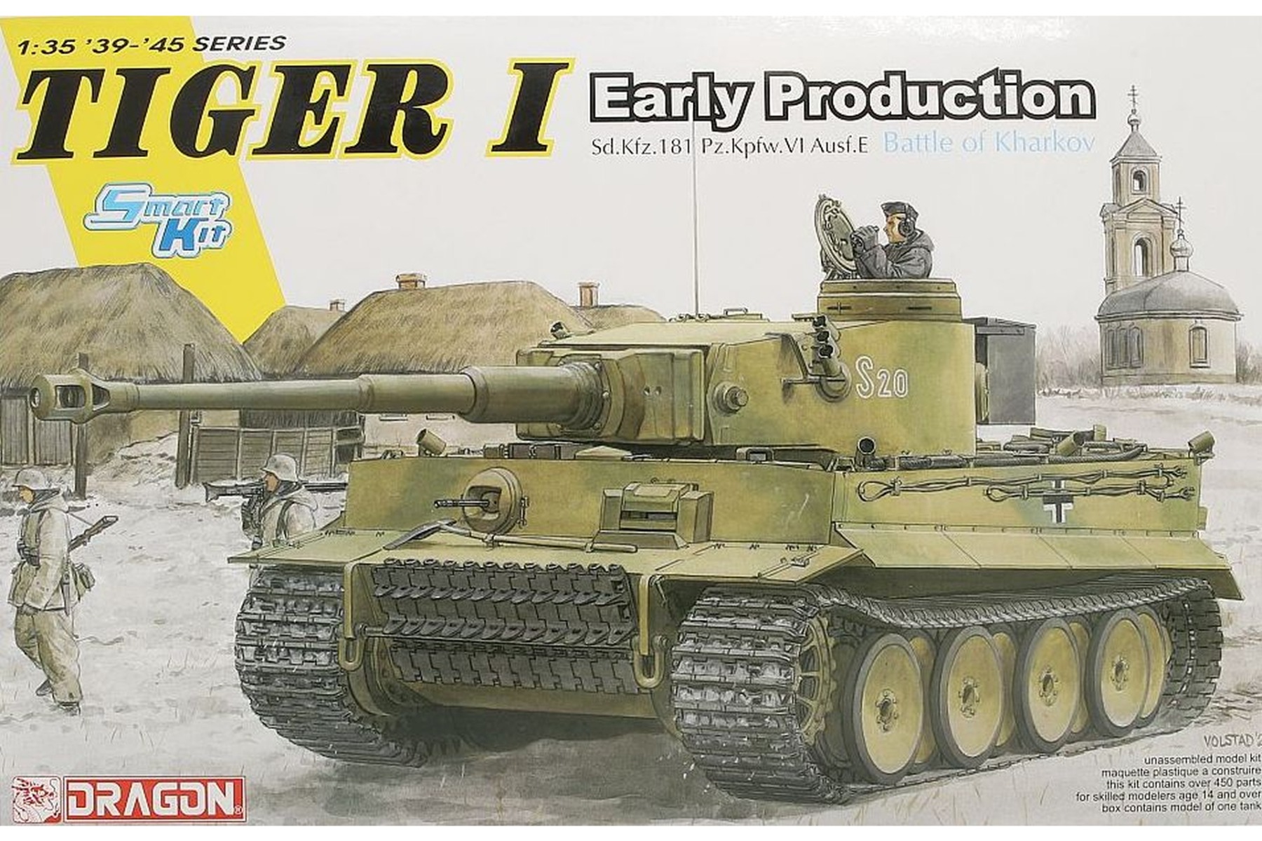 Dragon DRA06950 Tiger I Early Production Battle of Kharkov