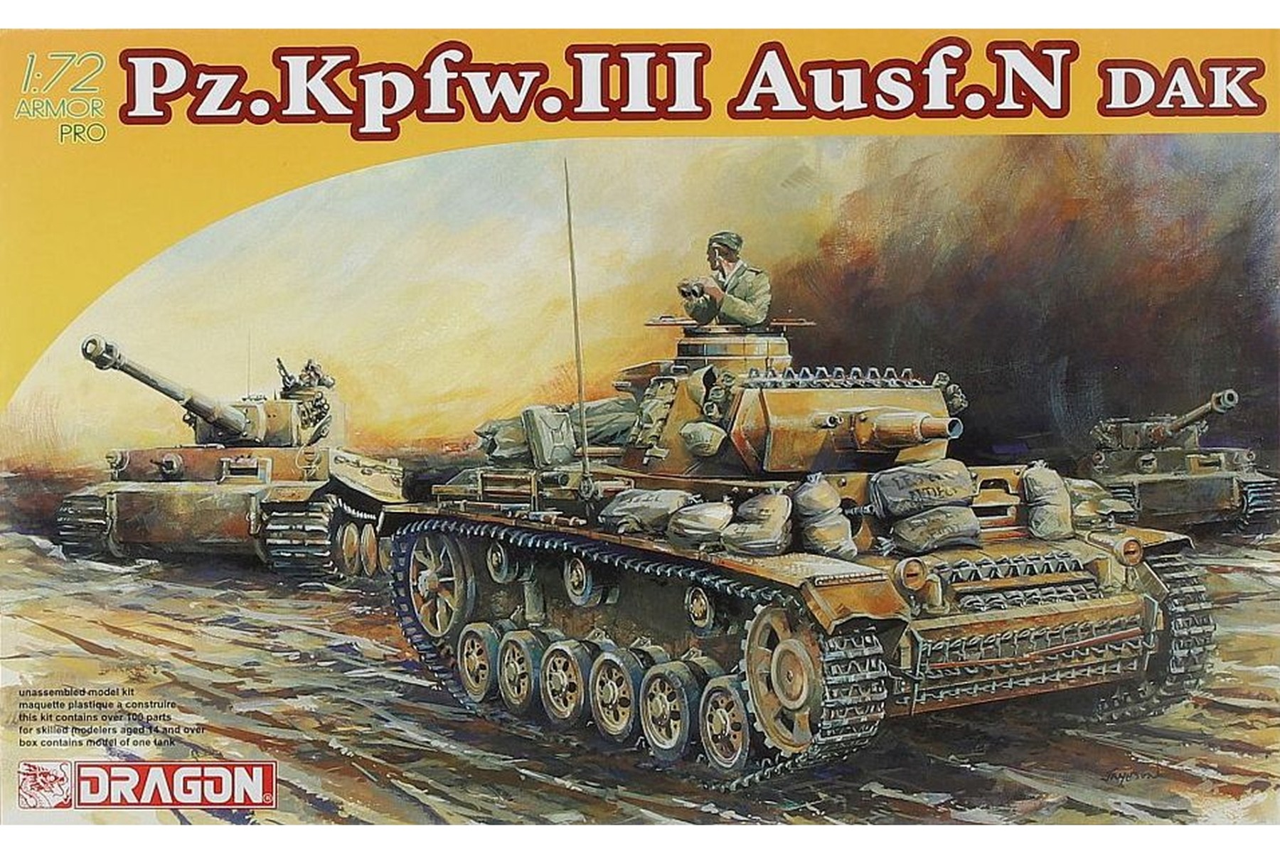 Dragon DRA07386 Pz.Kpfw.III Ausf.N DAK