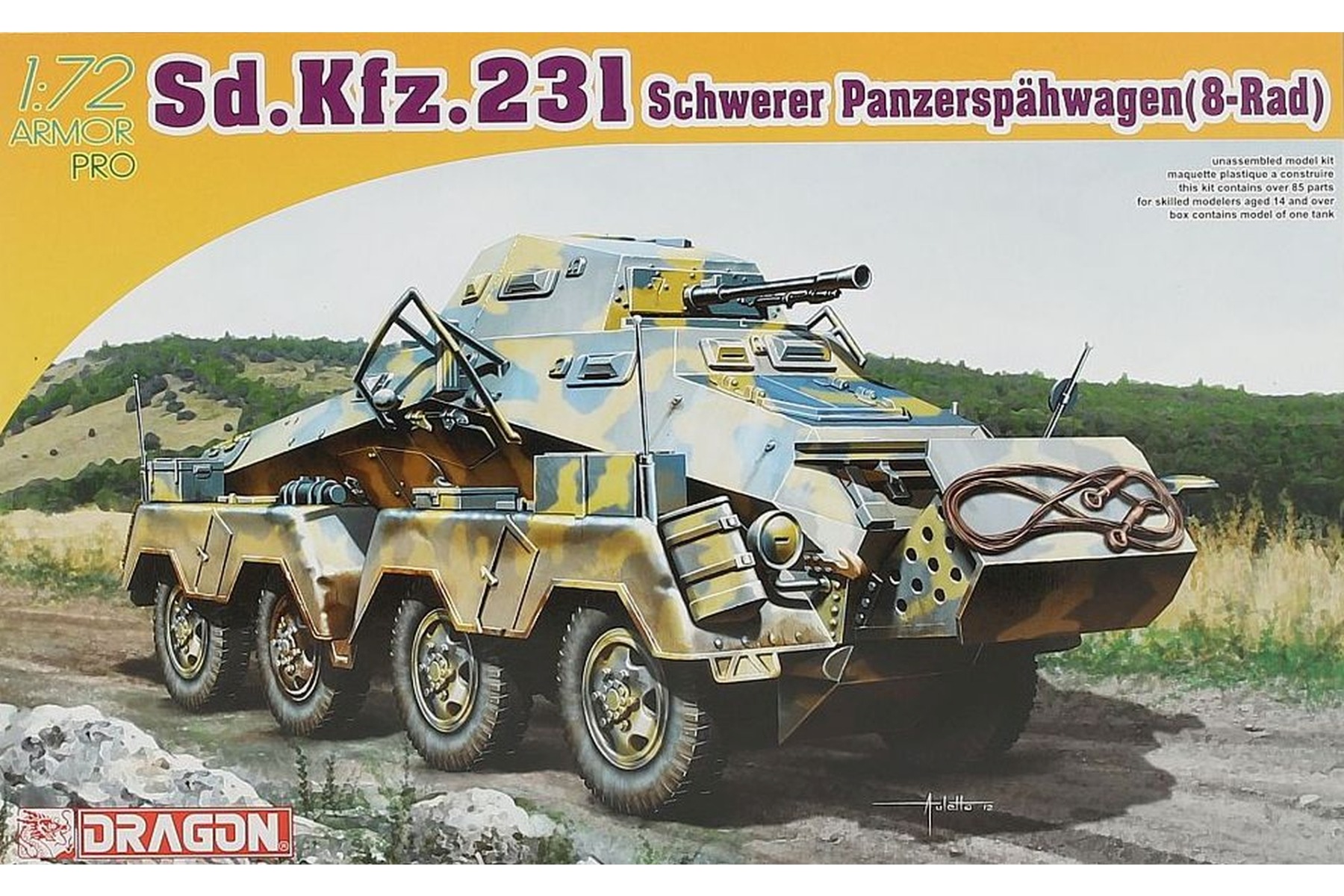 Dragon DRA07483 Sd.Kfz.231 Schwerer Panzerspahwagen (8-Rad)