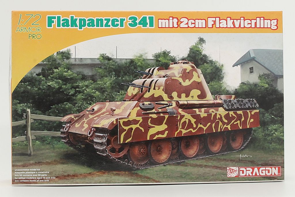 Dragon DRA07487 Flakpanzer 341 mit 2cm Flakvierling