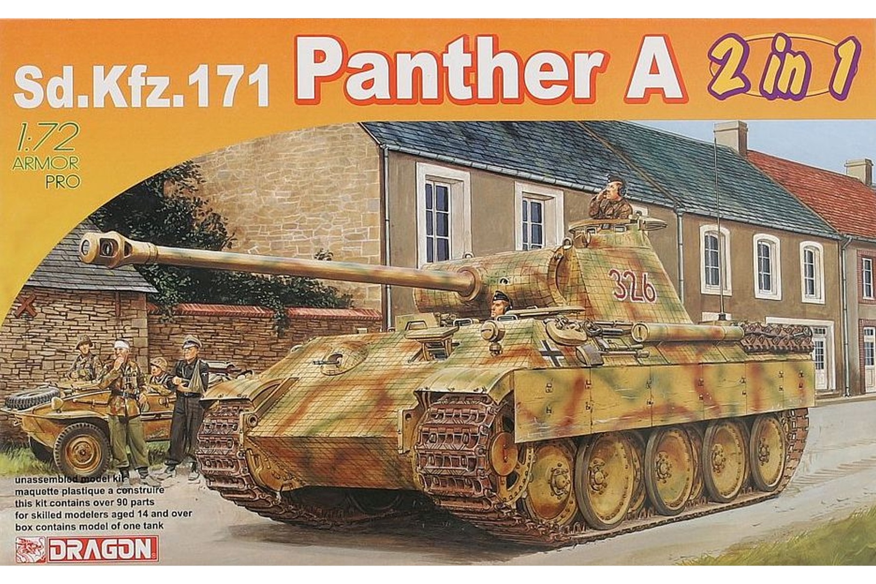 Dragon DRA07546 Sd.Kfz.171 Panther A (2 in 1)
