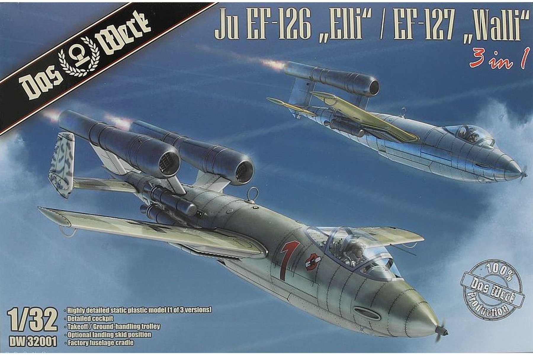 Das Werk DW32001 Junkers Ju EF-126 „Elli“ / EF-127 „Walli“ (3 in 1)