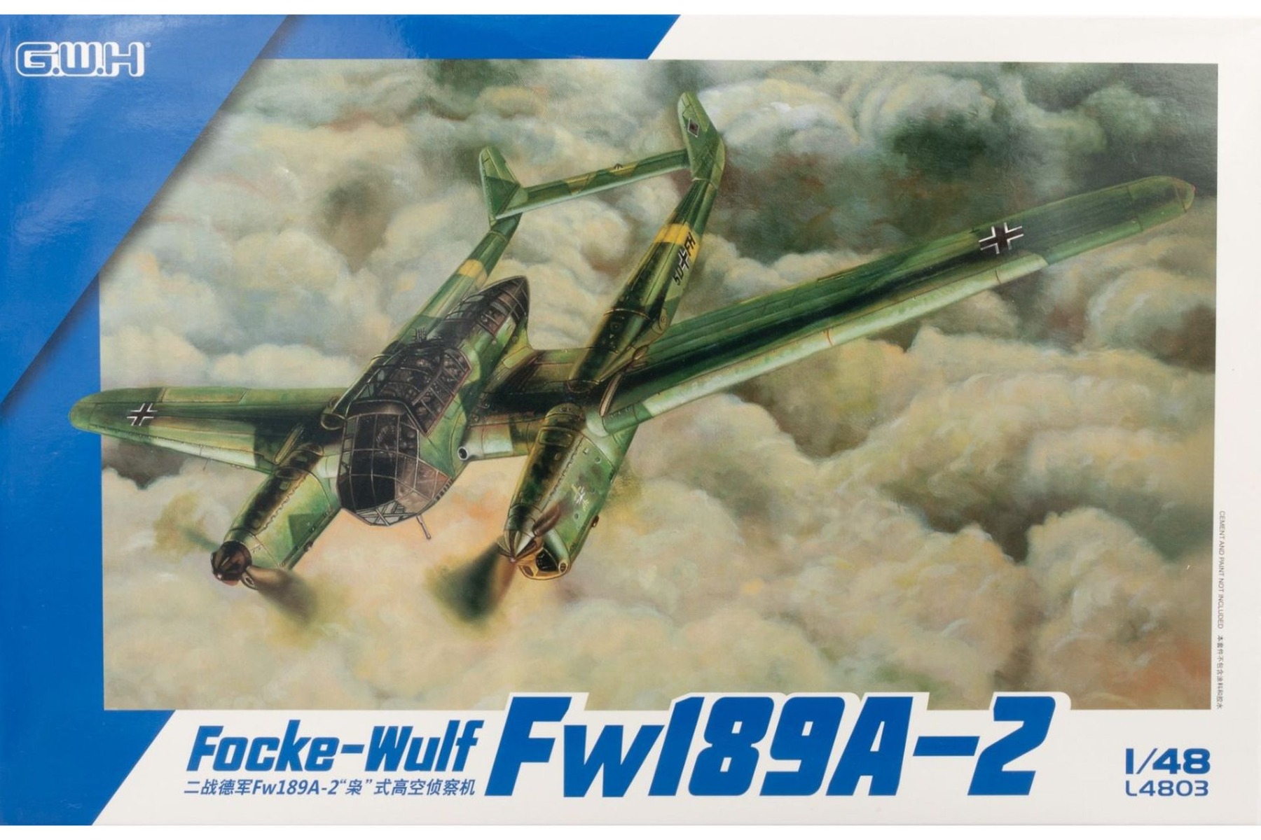Great Wall Hobby GWHL4803 German Focke-Wulf Fw-189A-2, model kit