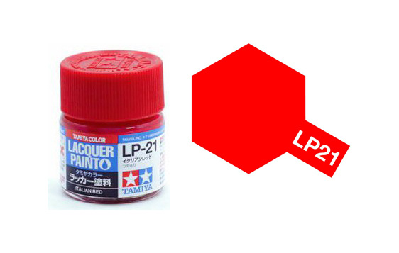 Tamiya TA82121 Lacquer Paint LP-20 /Italian Red/ 10ml
