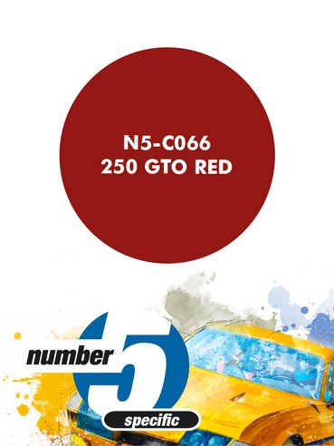 N5-C066 /Ferrari 250 GTO Red/ paint for airbrush 30ml, Number Five