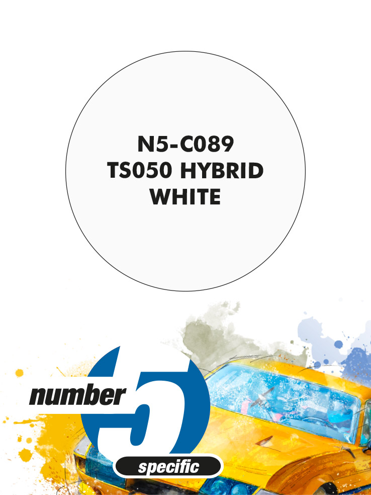 N5-C089 /TS050 Hybrid White/ paint for airbrush 30ml, Number Five