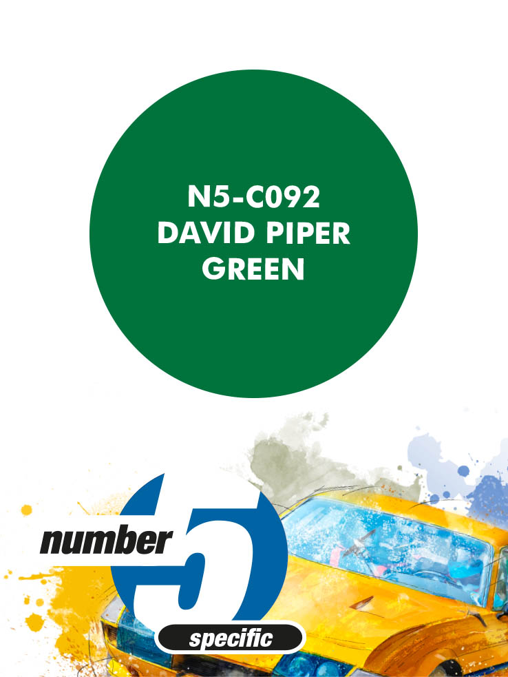 N5-C092 /David Piper Green/ paint for airbrush 30ml, Number Five