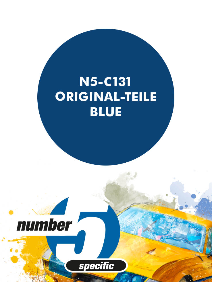 N5-C131 /Original-Teile Blue/ paint for airbrush 30ml, Number Five