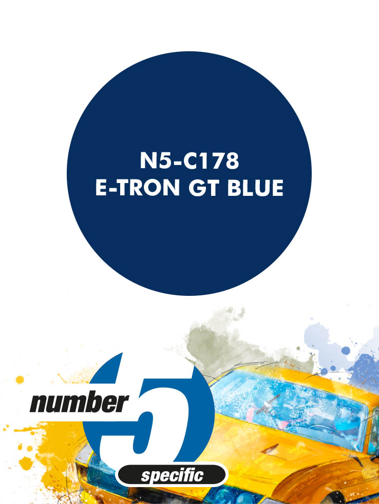 N5-C178 /E-tron GT Blue/ paint for airbrush 30ml, Number Five