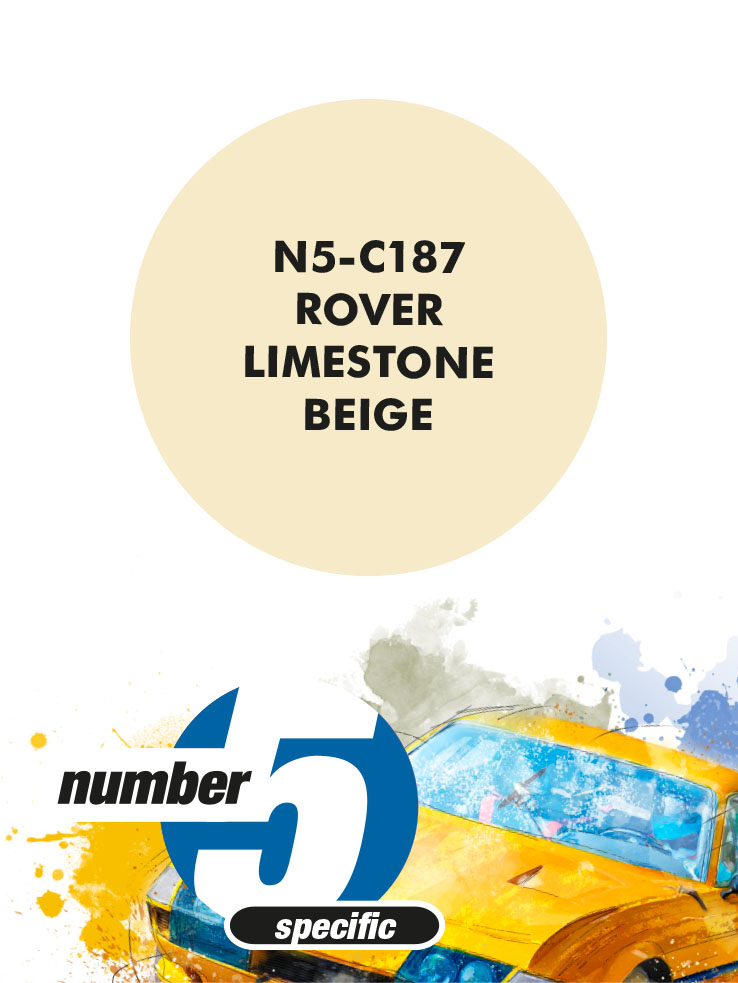 N5-C187 /Rover Limestone Beige/ paint for airbrush 30ml, Number Five