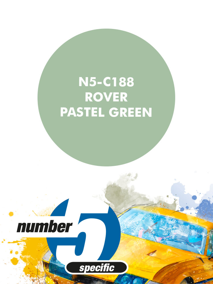 N5-C188 /Rover Pastel Green/ paint for airbrush 30ml, Number Five
