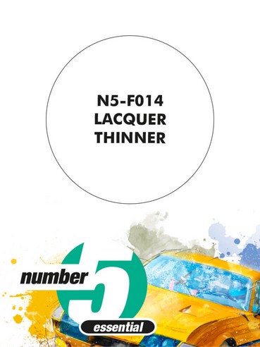 N5-F014 Lacquer Thinner 30ml, Number Five