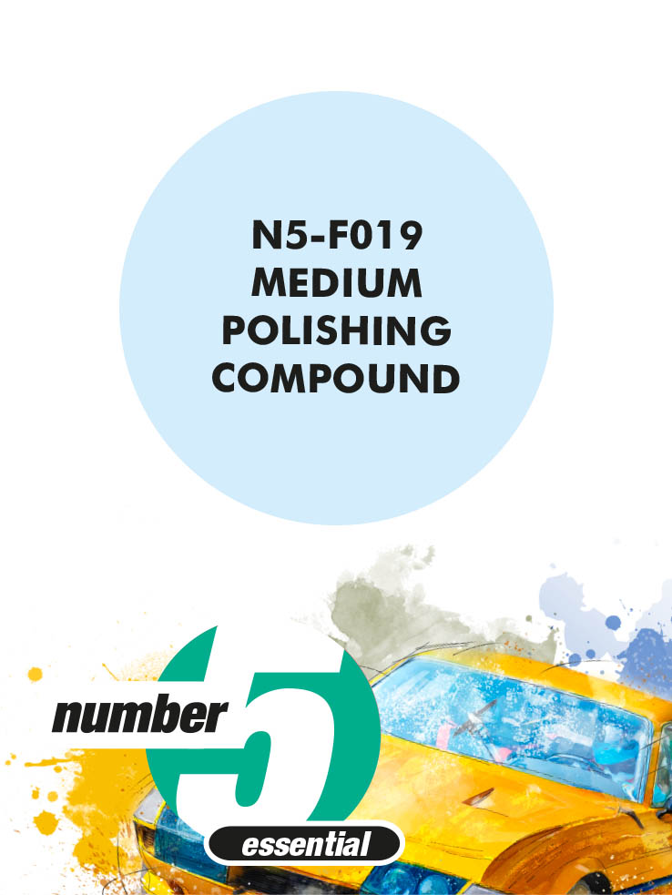N5-F019 Polishing compound (Medium) 30ml, Number Five