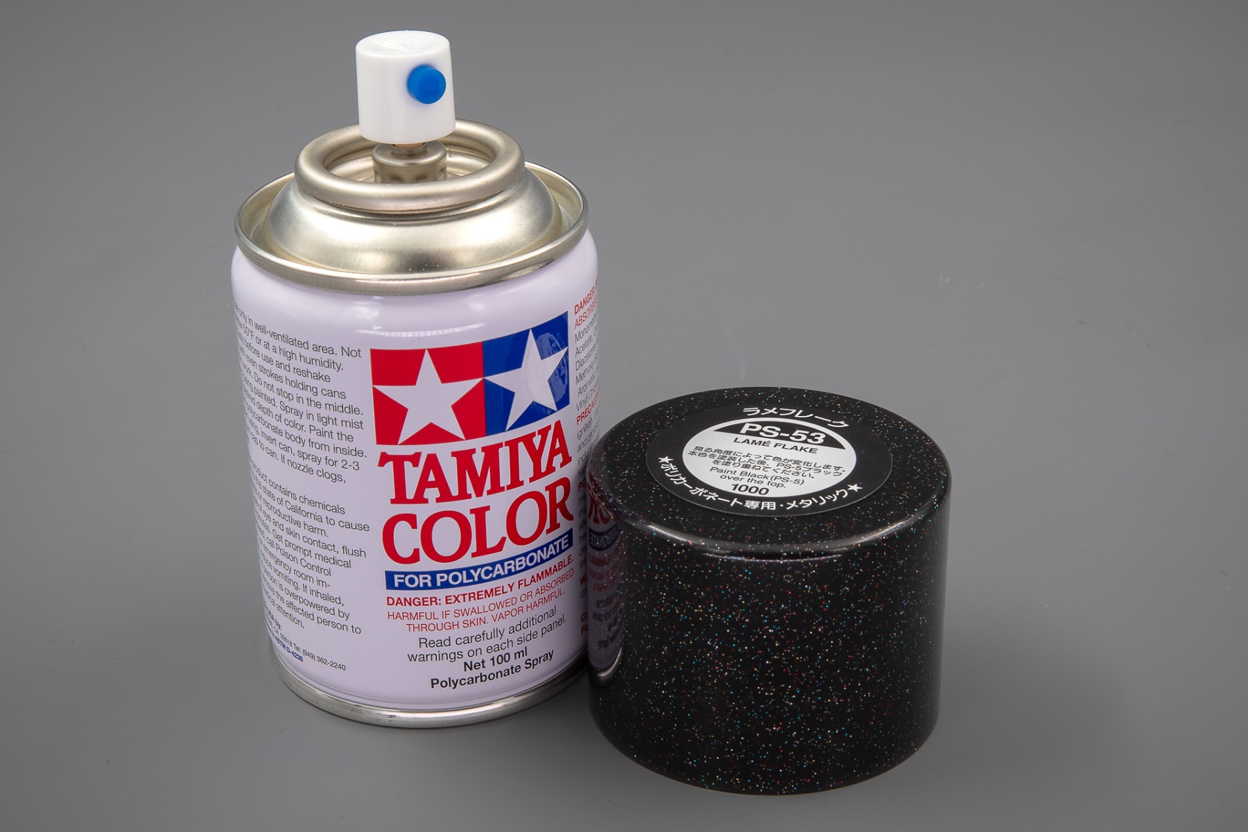 Tamiya TA86053 PS-53 Lame Flake Spray Paint for Polycarbonate, 100ml