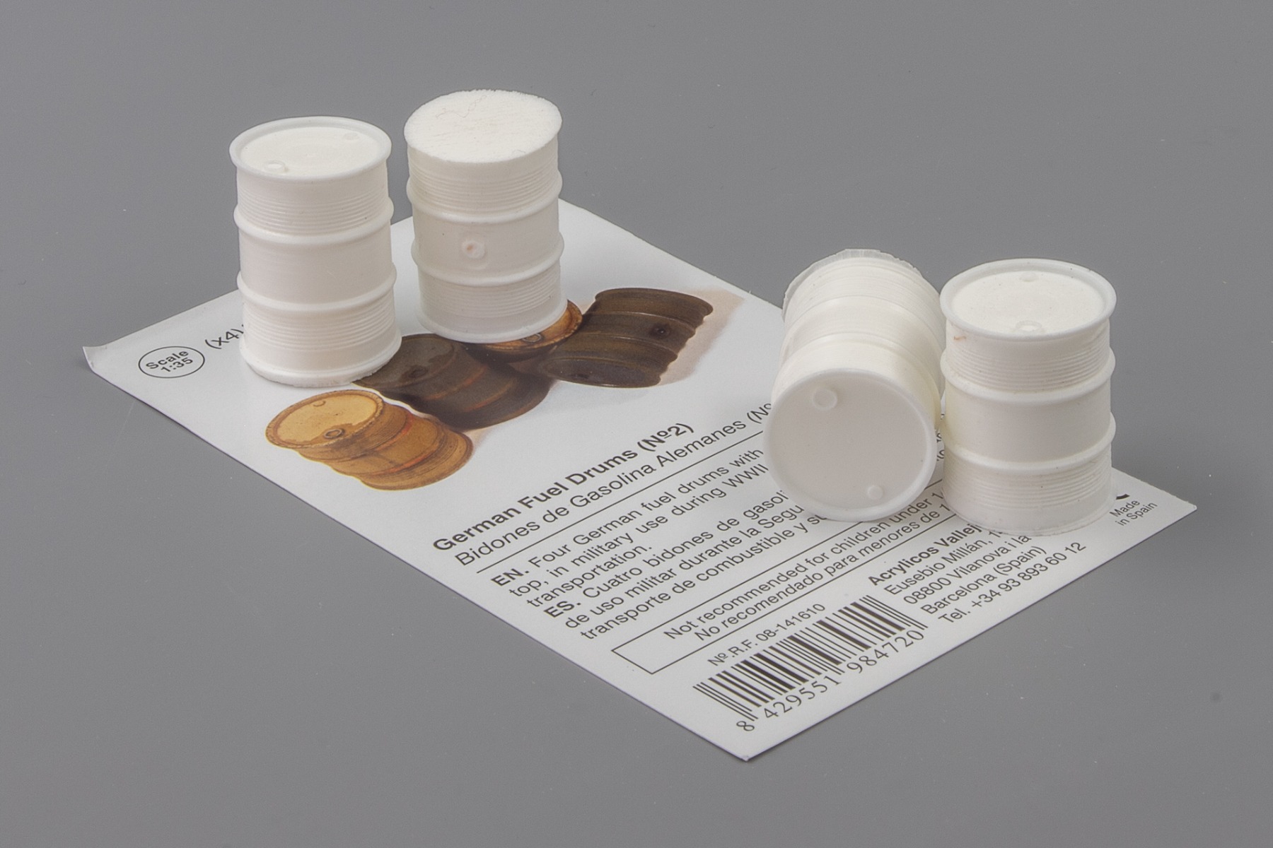 Vallejo SC202 German Fuel Drums (no. 2)