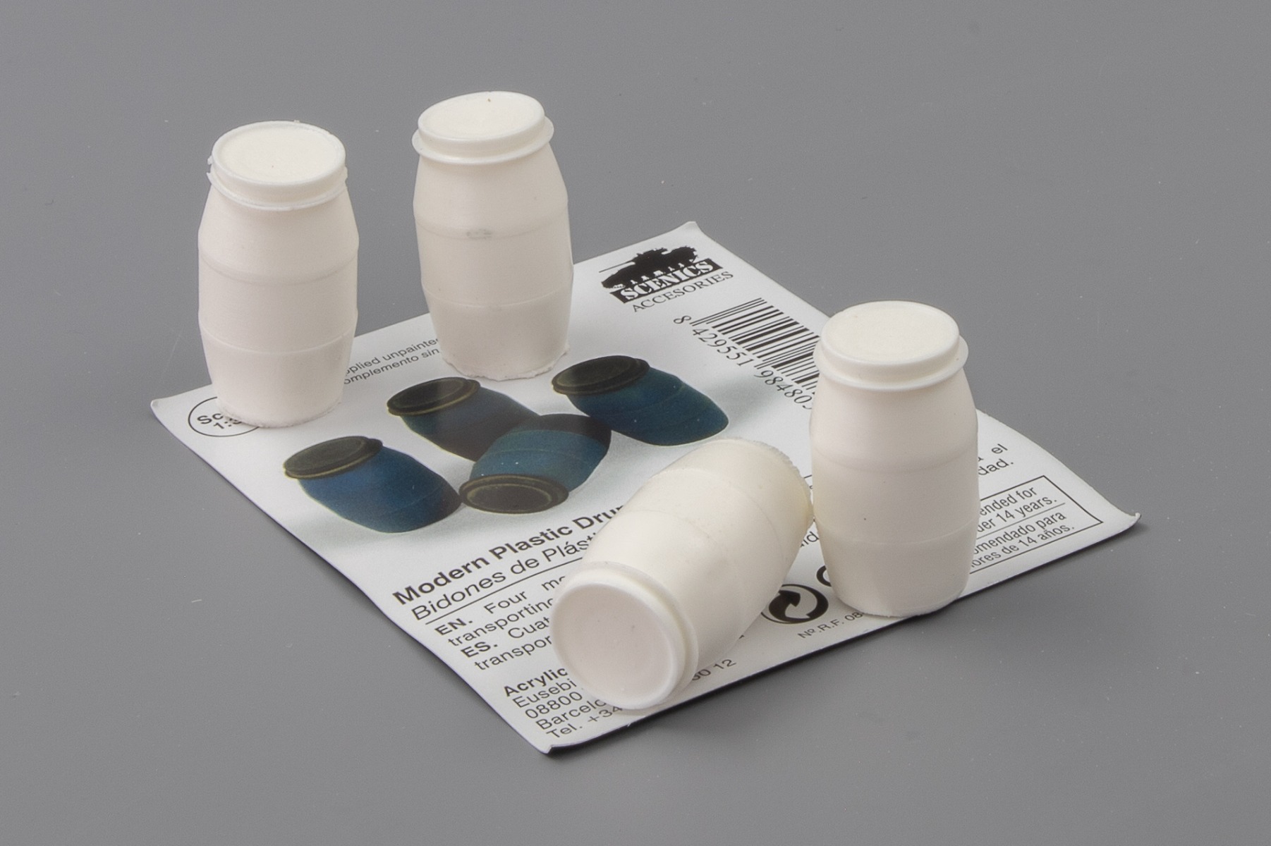 Vallejo SC210 Modern Plastic Drums (set no.1), model kit