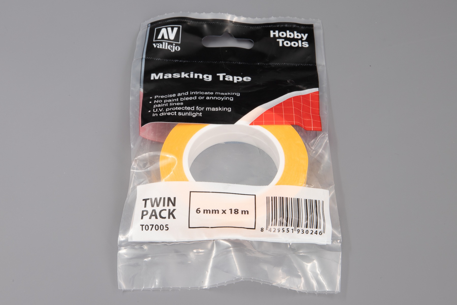 Vallejo T07005 Precision Masking Tape 6mmx18m (Twin Pack)
