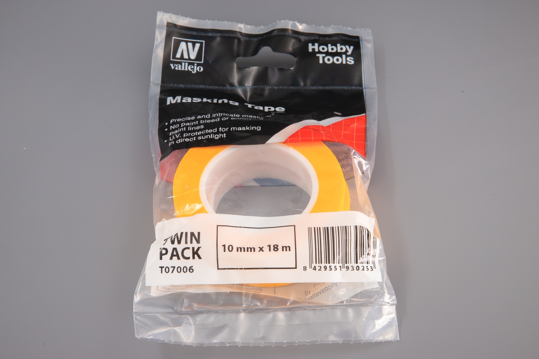 Vallejo T07006 Precision Masking Tape 10mmx18m (Twin Pack)