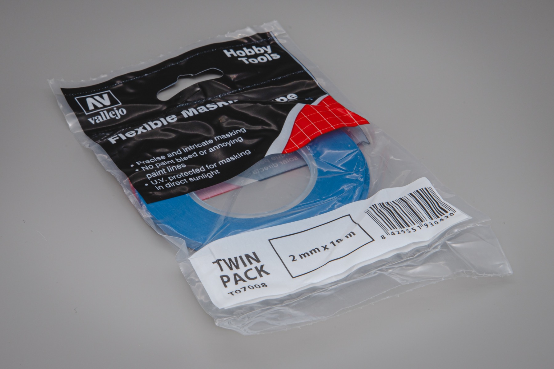 Vallejo T07008 Flexible Masking Tape 2mmx18m