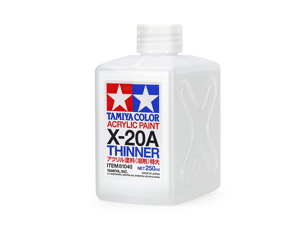 Tamiya TA81040 Thinner for acrylic paint X20A 250ml